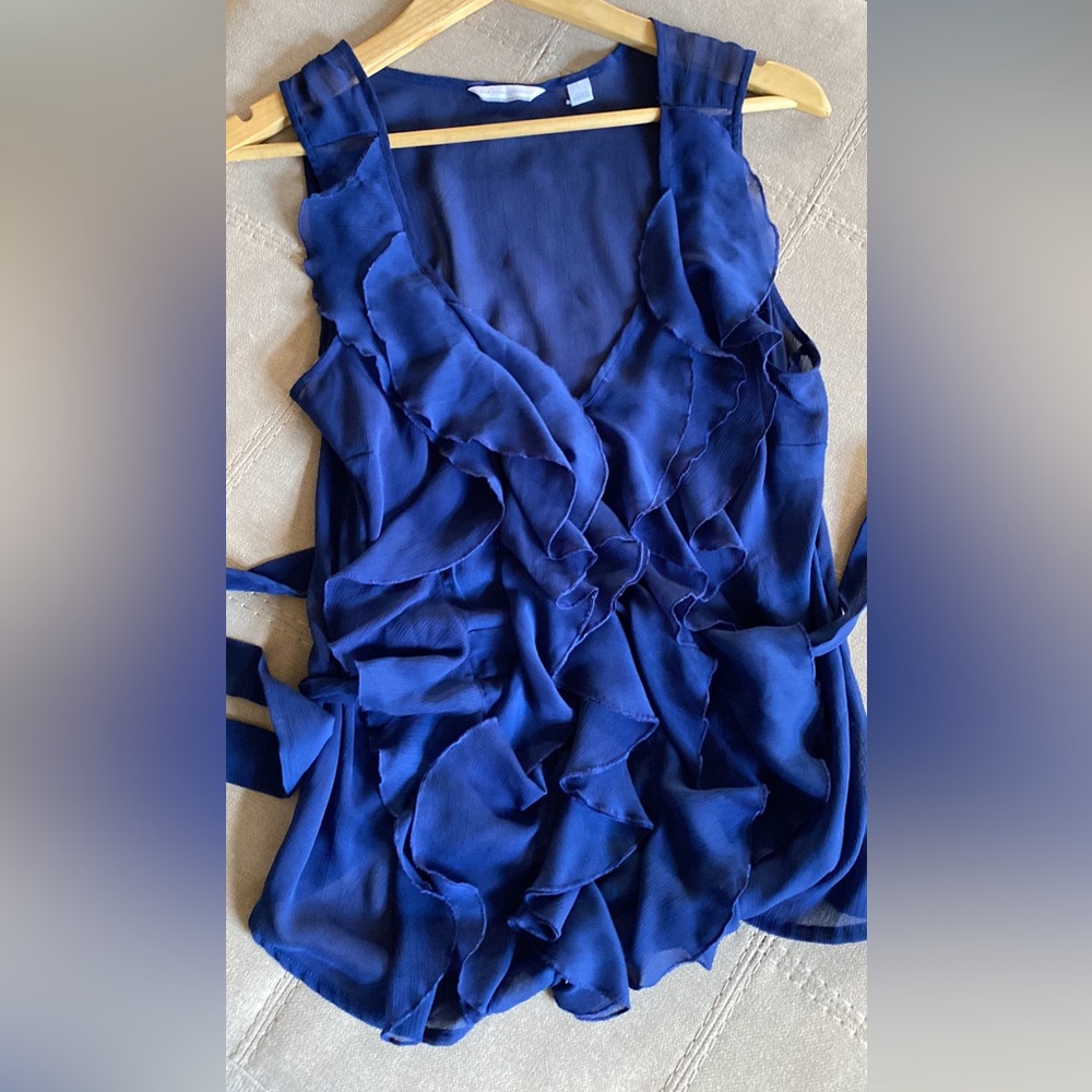 New York &company Ruffle top